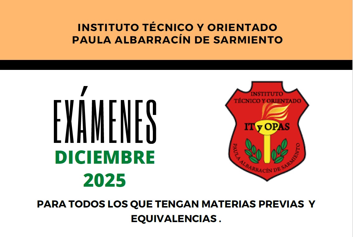 Imagen de Exámenes de Diciembre (con fechas)